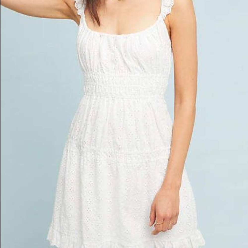 ⚡️SOLD⚡️ Capulet Eloise Eyelet Mini Dress - Picture 1 of 4